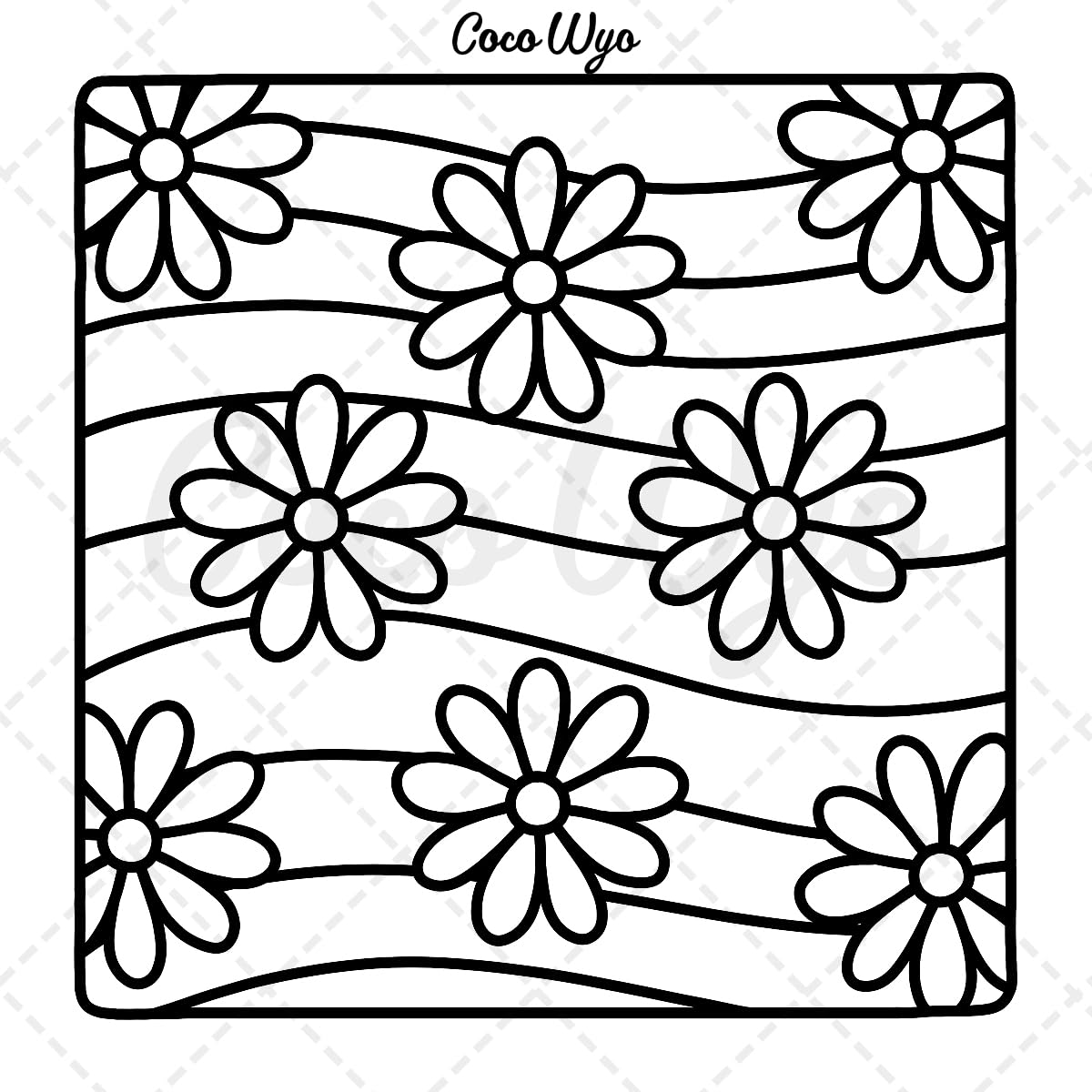 Comfy Patterns: Coloring Book for Adults and Kids, Bold and Easy, Simple and Big Designs for Relaxation Featuring Lovely Cozy Pattern and Mandala