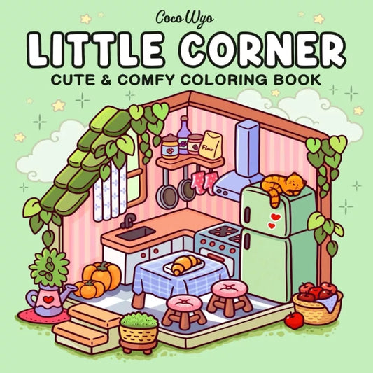 Little Corner Cute & Comfy Coloring Book